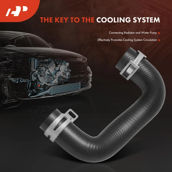 Front Engine Radiator Cooling Water Hose for Volvo XC60 XC90 2019-2025 Sport Utility
