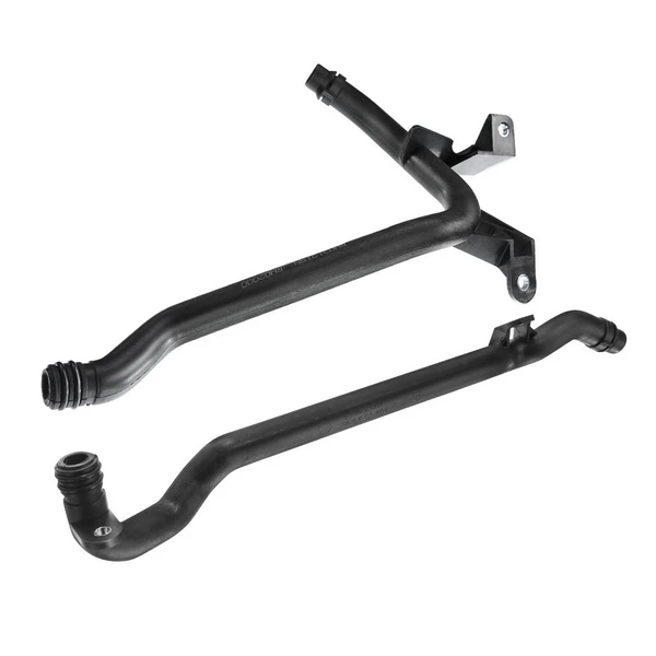 2 Pcs Engine Heater Inlet & Water Coolant Pipe for BMW E46 E83 X3 E53 X5