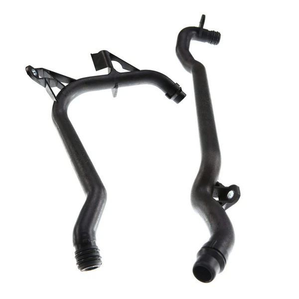 2 Pcs Engine Heater Inlet & Water Coolant Pipe for BMW E46 E83 X3 E53 X5