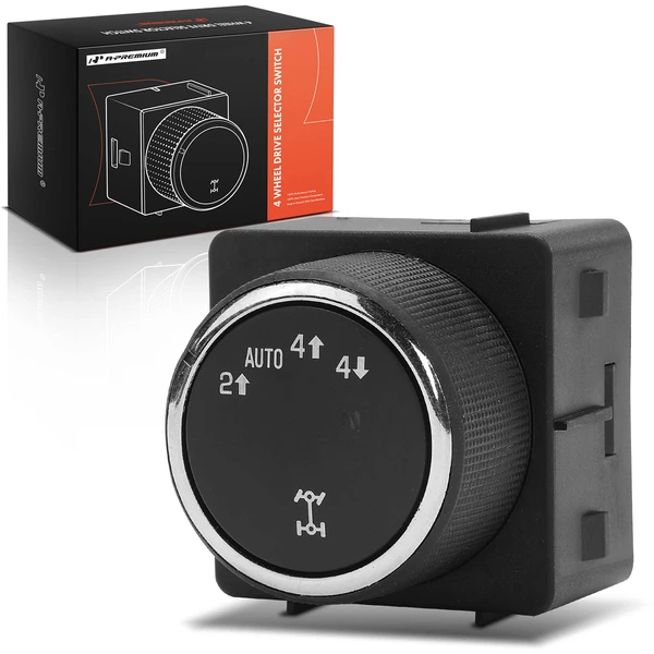 4WD Transfer Case Selector Control Switch for 2008-2013 Chevrolet Silverado 2500 HD