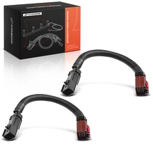 2 Pcs Rear Left & Right Tail Light Wiring Harness for 2002-2007 Dodge Ram 3500