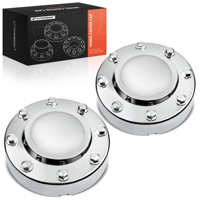 2 Pcs Front Wheel Center Cap