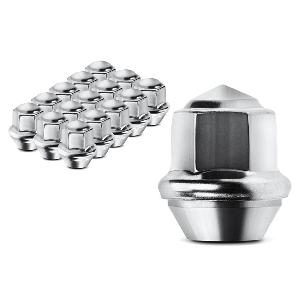 16 Pcs Front & Rear M12-1.5 Wheel Lug Nut for 2012-2020 Ford Fusion