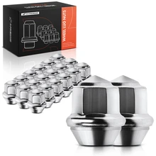 20 Pcs Front & Rear M12-1.5 Wheel Lug Nut