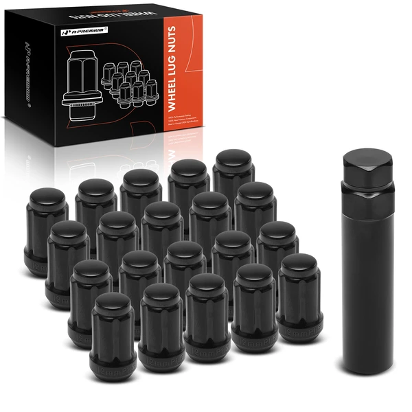 21 Pcs M12-1.5 Front & Rear Wheel Lug Nut for Honda CR-V 1997-2024 Civic Accord