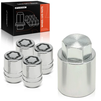 5 Pcs M12-1.5 Wheel Lug Nut