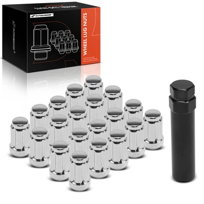 21 Pcs 1/2 inch-20 Front & Rear Wheel Lug Nut