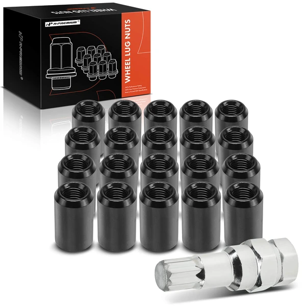 21 Pcs M12-1.5 Front & Rear Wheel Lug Nut for 1997-2024 Honda CR-V