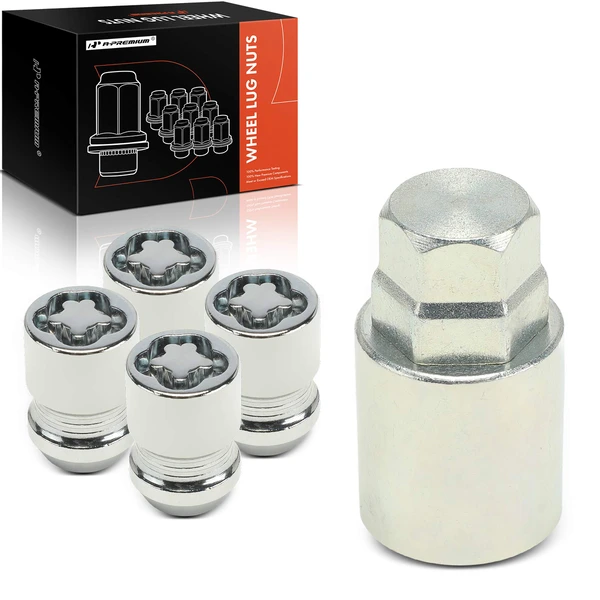 5 Pcs M12-1.5 Wheel Lug Nut for 1988-2019 Nissan Sentra