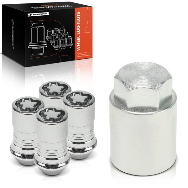 5 Pcs M14x1.5 Wheel Lug Nut for Ford F-150 Transit Expedition Lincoln 2015-2025