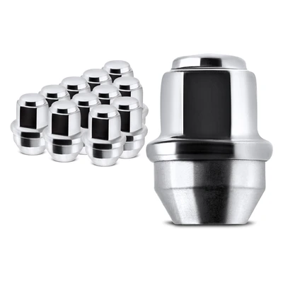12 Pcs Front or Rear M14-1.5 Wheel Lug Nut