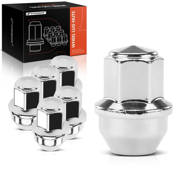 6 Pcs Front or Rear M14-1.5 Wheel Lug Nut for 2015-2021 Ford Transit-350