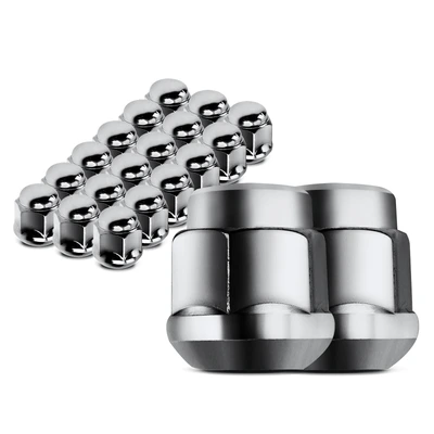 20 Pcs Front & Rear M12-1.5 Wheel Lug Nut