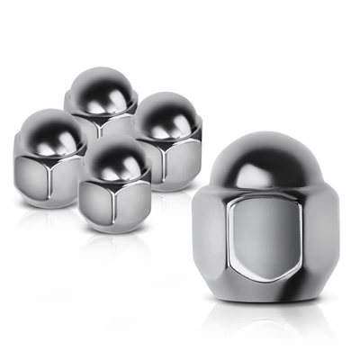 5 Pcs Front or Rear M12-1.25 Wheel Lug Nut
