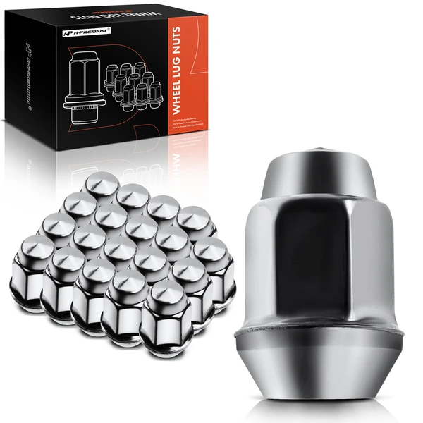 20 Pcs Front & Rear M12-1.5 Wheel Lug Nut for 1983-1989 Chevrolet S10 Blazer