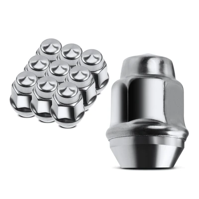 10 Pcs Front or Rear Wheel Lug Nut
