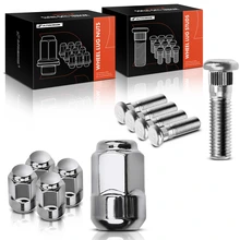 5 Pcs M12-1.5 Wheel Lug Nut & 5 Pcs Lug Stud for 2003-2006 Honda Pilot