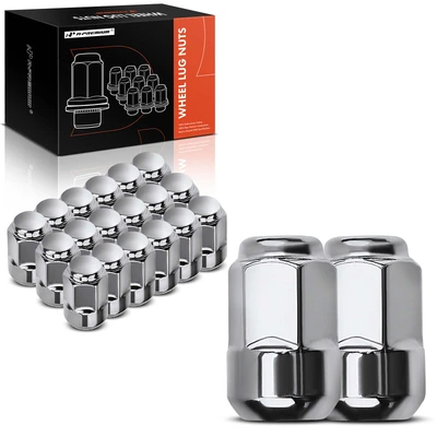 20 Pcs Front & Rear M12-1.5 Wheel Lug Nut
