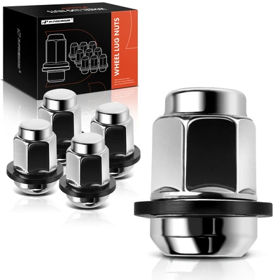 5 Pcs Front or Rear M12-1.5 Wheel Lug Nut