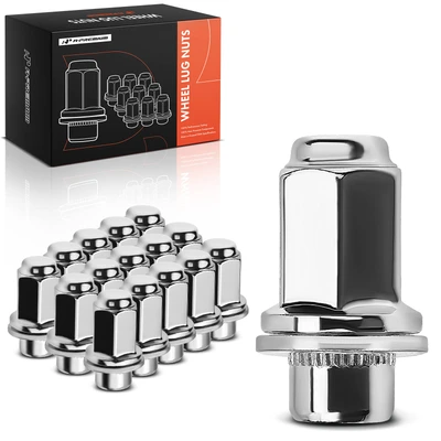 16 Pcs M12-1.5 Wheel Lug Nut
