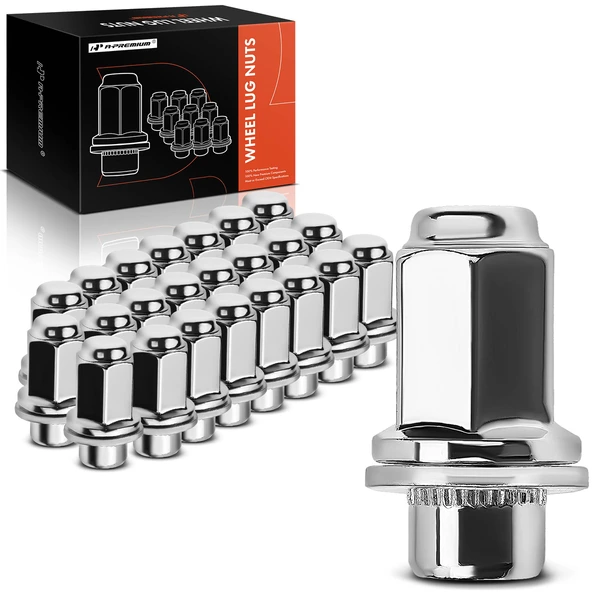 24 Pcs M12-1.5 Wheel Lug Nut for Toyota 4Runner RAV4 Lexus RX400h