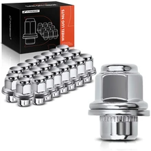 24 Pcs Front & Rear M12-1.5 Wheel Lug Nut for 2003-2008 Pontiac Vibe