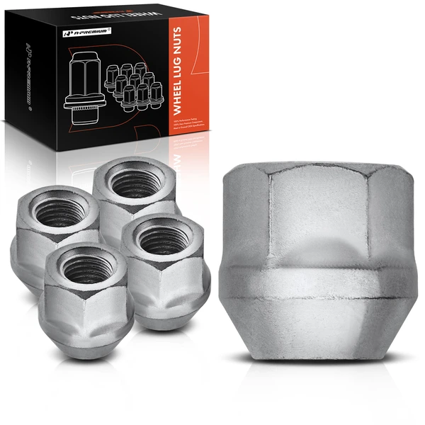 5 Pcs Front or Rear M12-1.5 Wheel Lug Nut for 2007-2008 Isuzu i-370