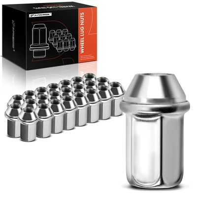 24 Pcs Front & Rear M14-1.5 Wheel Lug Nut