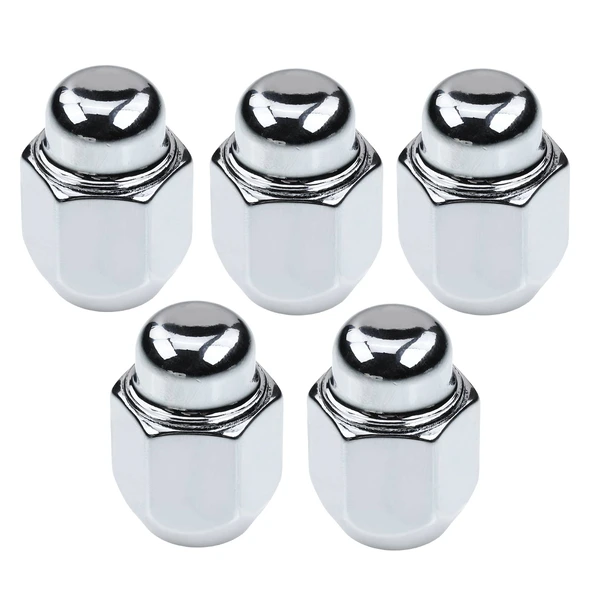 5 Pcs Front or Rear M12-1.5 Wheel Lug Nut for 2013 Hyundai Santa Fe XL