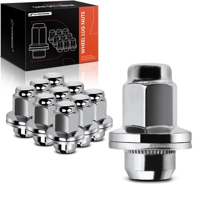 10 Pcs Front or Rear M14-1.5 Wheel Lug Nut