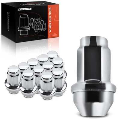 12 Pcs Front or Rear M14-2.0 Wheel Lug Nut