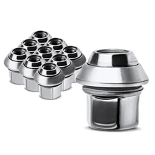 10 Pcs Front or Rear M12-1.5 Wheel Lug Nut