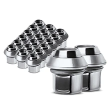 20 Pcs Front & Rear M12-1.5 Wheel Lug Nut