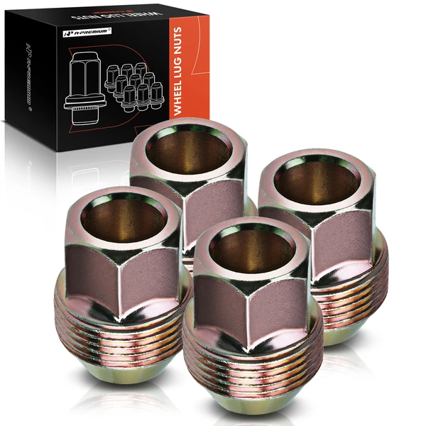 4 Pcs Front or Rear M12-1.5 Wheel Lug Nut for Chevrolet Aveo 05-11 Pontiac G3 Wave