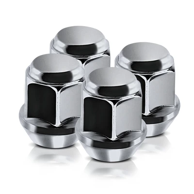 4 Pcs Front or Rear M12-1.5 Wheel Lug Nut