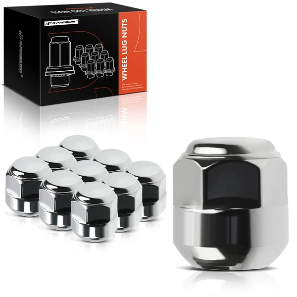 10 Pcs Front or Rear M14-1.5 Wheel Lug Nut for 2010-2013 2017-2020 Acura MDX