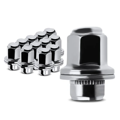 12 Pcs Front or Rear M14-1.5 Wheel Lug Nut