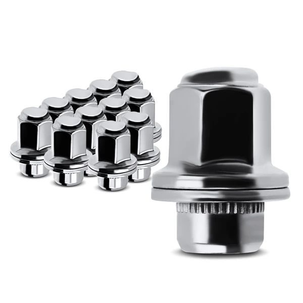 12 Pcs Front or Rear M14-1.5 Wheel Lug Nut for 2017-2022 Nissan Armada