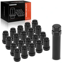 21 Pcs M12-1.25 Front & Rear Wheel Lug Nut for 2003 2005-2007 2009 INFINITI FX35