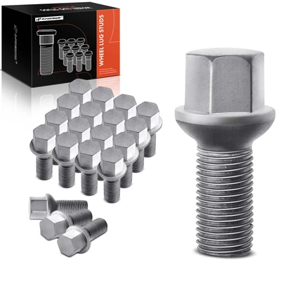 20 Pcs Front & Rear M14-1.50 Wheel Lug Stud