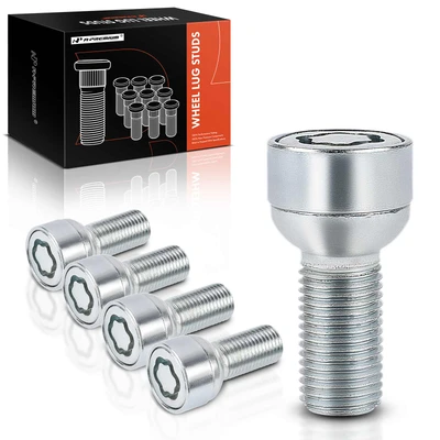 5 Pcs M14-1.5 Wheel Lug Nut
