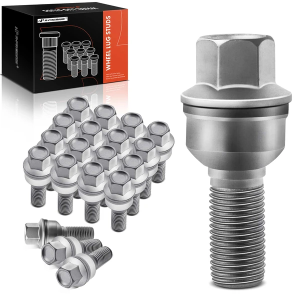 20 Pcs Front & Rear M14-1.50 Wheel Lug Stud for 2009-2020 Audi Q5