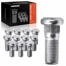 12 Pcs M12-1.25 Front Wheel Lug Stud