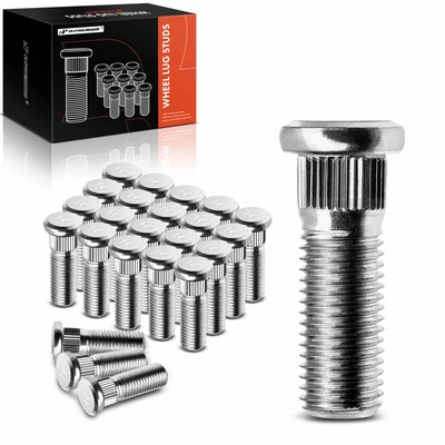 24 Pcs Front & Rear M12-1.50 Wheel Lug Stud