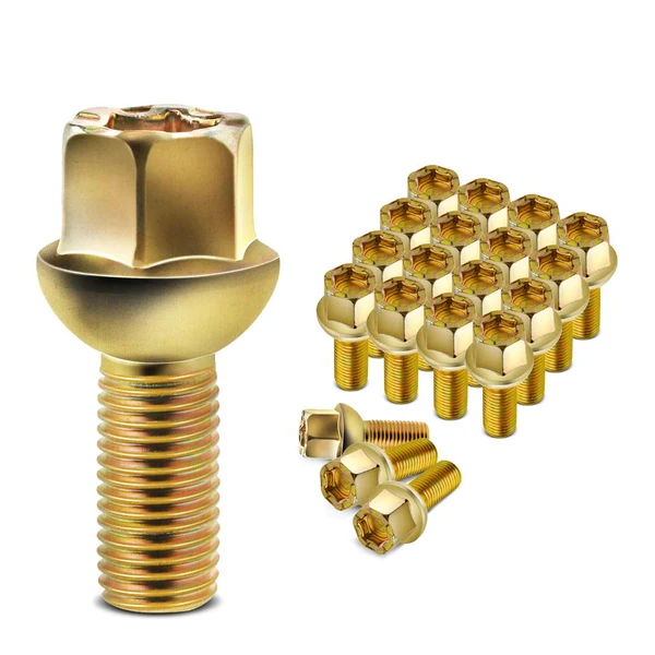 20 Pcs Front & Rear M12-1.50 Wheel Lug Stud for 2001-2002 Seat Cordoba