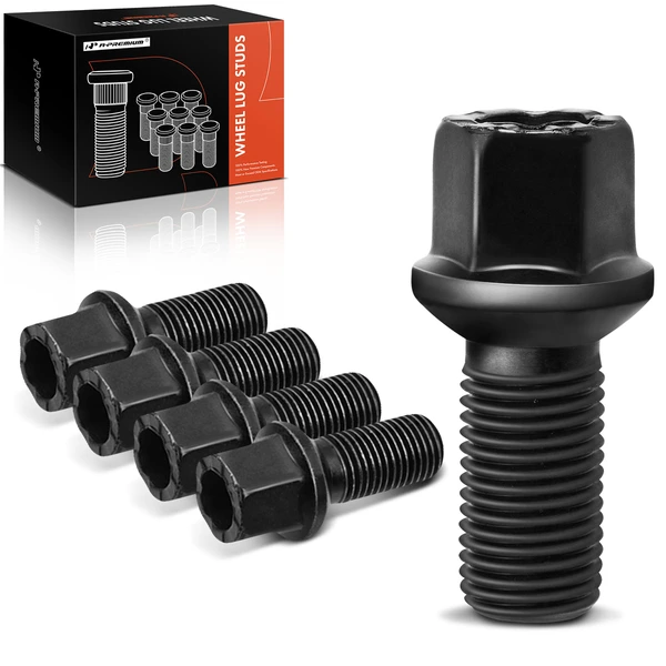 5 Pcs M14-1.50 Wheel Lug Stud for Audi A4 96-20 A5 A6 A7 VW Beetle Golf