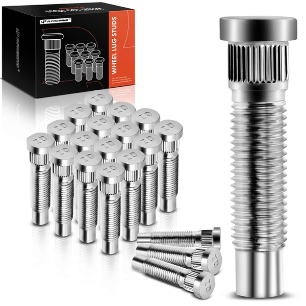 20 Pcs Front & Rear M12-1.50 Wheel Lug Stud for 2011-2015 Chevrolet Volt