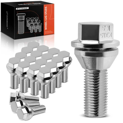 20 Pcs Front & Rear M14-1.50 Wheel Lug Stud