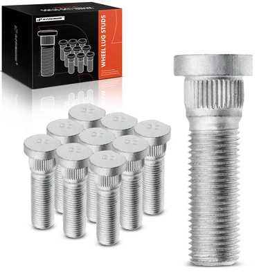 10 Pcs Front or Rear M14-1.50 Wheel Lug Stud