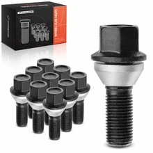 10 Pcs Front or Rear M14-1.50 Wheel Lug Stud for 2002-2006 BMW X5